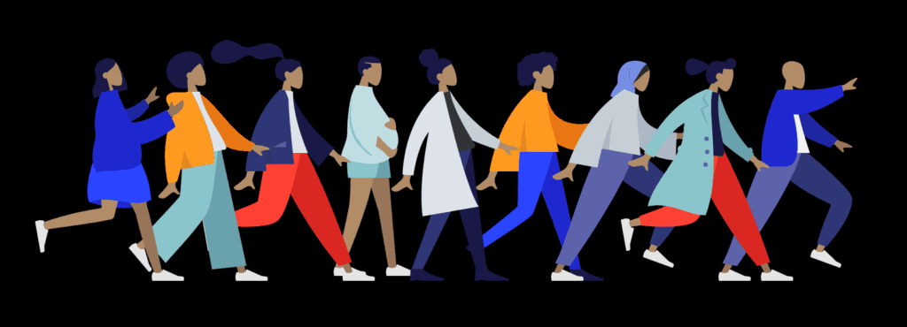 illustration of humans