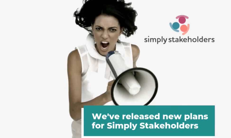 new stakeholder management plans