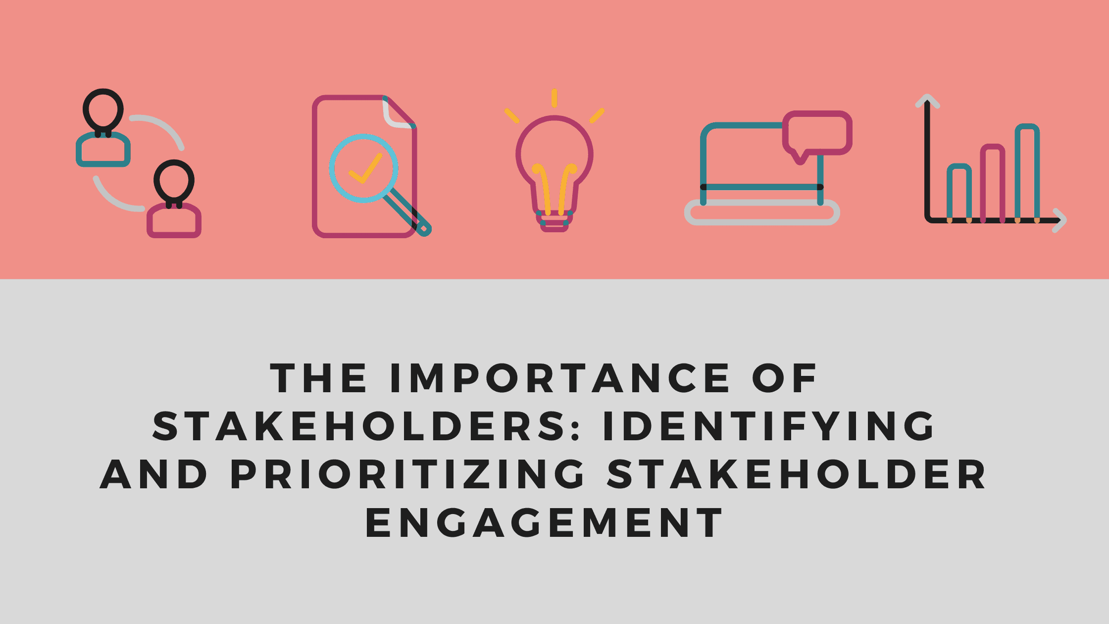 identify and prioritize stakeholders