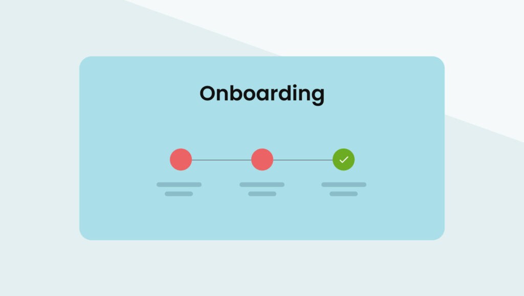 Graphic representing Simply Stakeholders’ rapid onboarding process.