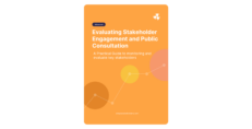 eBook cover for evaluating stakeholder engagement and public consultation.
