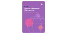 eBook cover: remote stakeholder management.