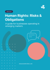 eBook cover: Human Rights Risks & Obligations