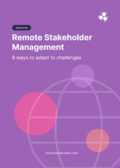 eBook cover: Remote Stakeholder Management