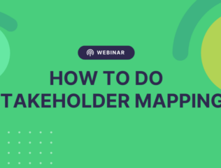 Webinar: How to do stakeholder mapping