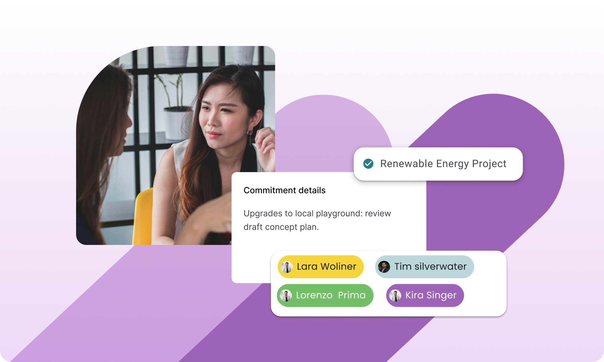Stakeholder engagement software features for engaging communities.